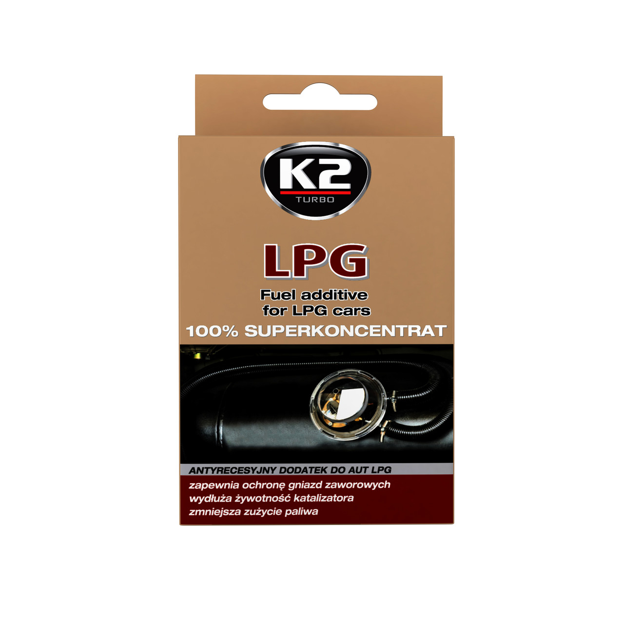 Присадка до бензину для двигунів на газі LPG 50 мл (T317) K2