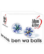 Скляні вагінальні кульки Glass Ben Wa Balls від Adam & Eve   | Puls69, фото 2