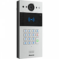 Багатоквартирна інтерком-панель виклику Akuvox - R20K Silver, фото 3