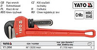 Ключ трубный прямой YATO Польша 48" l=1200 мм YT-2494