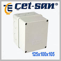 Розподільна коробка 125х100х105 Get-san IP65 (KB.0026)