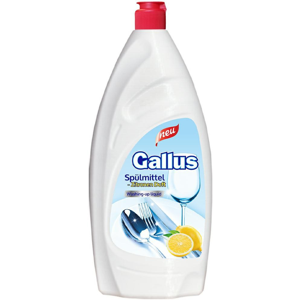 Засіб для миття посуду Gallus spulmittel Zitronen Duft 850 мл. (Лимон)