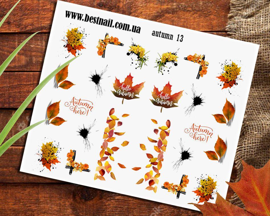 Слайдер-дизайн Autumn 13, фото 1