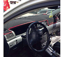 Накидка на панель приладів TOYOTA Corolla (E120, E130, ),  2000-2006, Чохол/накидка на торпеду авто Тойота