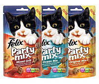 Felix party mix Original Mix Лакомства для кошек 3 ВИДА