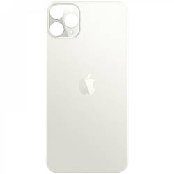 Задня кришка для Apple iPhone 11 Pro (Big hole), Silver