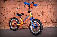 Беговел для детей Avanti Run оранжевый (Детский велобег)