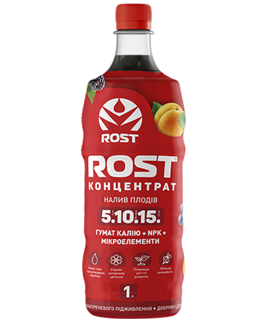 Добриво ROST Концентрат NPK 5.10.15, 1 л ТМ Восор, фото 1