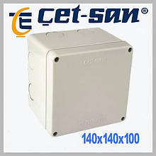 Розподільна коробка 140x140x100 Get-san IP65 (KB.0022)