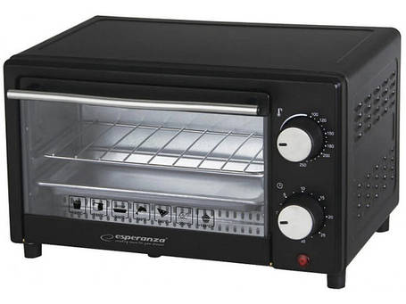 Електрична піч духовка настільна Esperanza EKO004 Calzone (Міні, 10 л, 900 Вт, Польща), фото 1