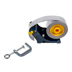 Диспенсер для скотчу металевий настільний РУБІН 9-75 мм