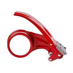 Диспенсер для скотчу пластмаса + метал РУБІН 45-50 мм червоний