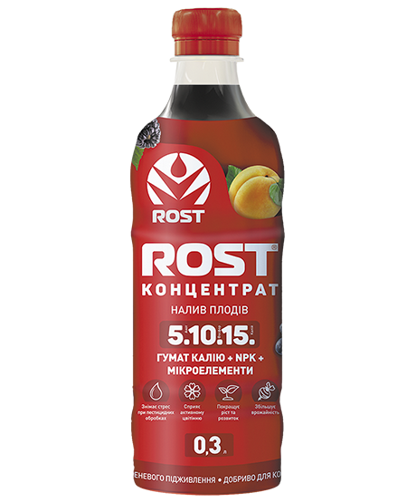 Добриво ROST Концентрат NPK 5.10.15. 0,3 л Восор
