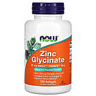 NOW Foods, гліцинат цинку, 120 капсул