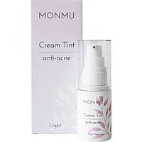 Крем-тинт с SPF защитой anti-acne Light MONMU