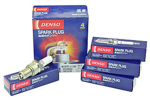 Свічка запалювання DENSO D13 2108, 2109, 21099, 2110-2115, 1118, 2123, 21214 (8 кл) інжектор з резистором (к-кт 4 шт)