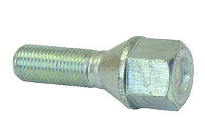 Болт колеса 2101, 2108, 2110 титановий диск (діаметр різьблення 11.8 мм) під ключ 19 мм М12х1.25х35