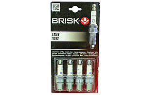 Свічка запалювання Brisk Classic 2101-2107, 2108-21099, 2110-2112, 2121 (8 кл) ключ на 21 (к-кт 4 шт)