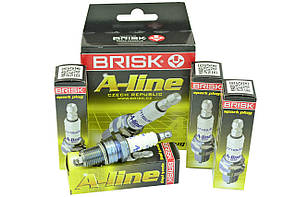 Свічка запалювання Brisk A-Line 4 2101-2107, 2108-21099, 2110-2112, 2121 (8 кл) ключ на 21 (к-кт 4 шт)