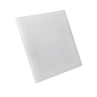 Панель для вытяжных вентиляторов белая матовая пластиковая AirRoxy WHITE MAT Plexi dRim 100/125 01-161