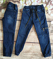Джинсові джоггеры (карго) для хлопчика 11-15 років опт пр. Туреччина