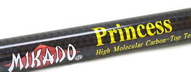 Вудилище телескопічне без кілець Mikado Princess 400 - 4м