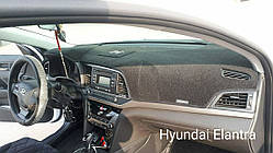 Накидка на панель приладів HYUNDAI Tucson (без экрана) 2018+н.в. Чохол/накидка на торпеду авто Хюндай Таксон