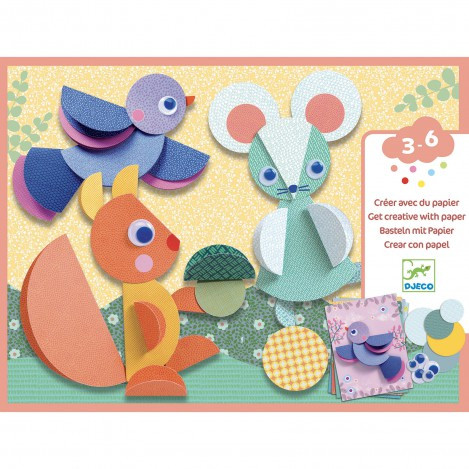 Набір для створення колажу Djeco Знову і знову DJ09056, фото 1