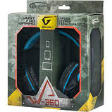 Promo Ціна! Навушники Gemix W-360 black-blue - тільки на ZaGrosh.com.ua, фото 3