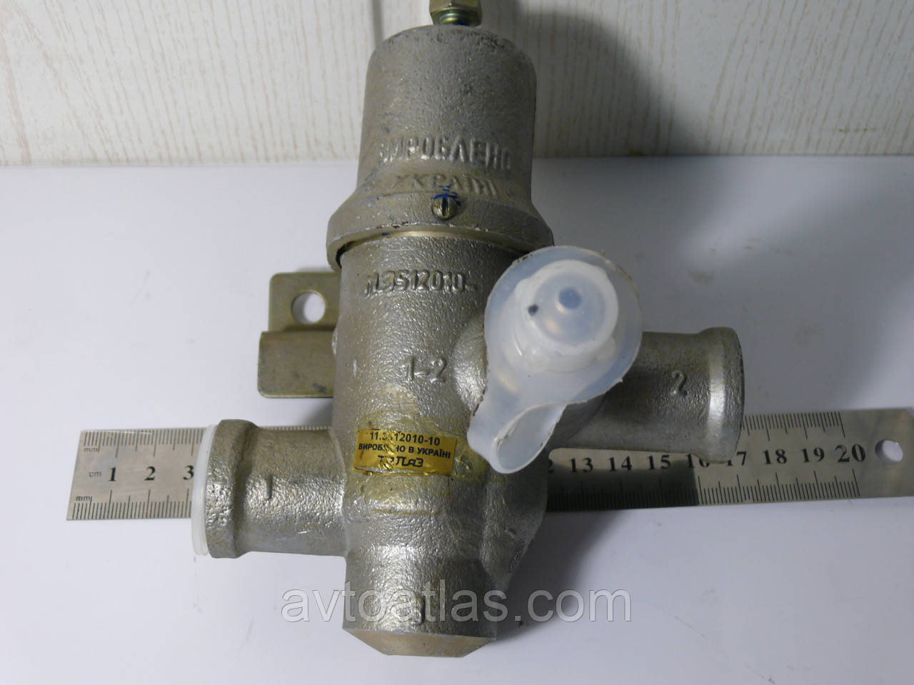 Регулятор давления воздуха с краном МАЗ (пр-во ПААЗ) - фото 3 - id-p220450942