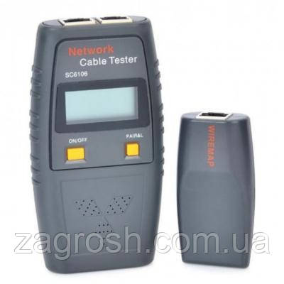 Promo Ціна! Тестер кабельний RJ-45 with cable break detection Merlion (SC-6106) - тільки на ZaGrosh.com.ua, фото 1