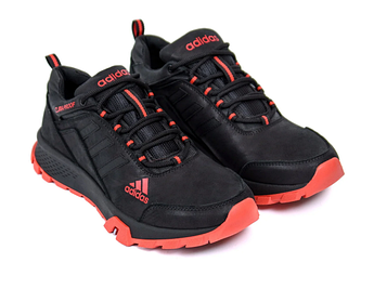 Чоловічі шкіряні кросівки Adidas Terrex black