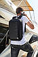 Міський рюкзак - "сейф" Arctic Hunter B00451, з 3D фасадом, замком TSA, для ноутбука до 15,6", 23л, фото 2