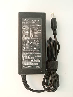 Блок живлення для моніторів LG 19V 3.42A (6.5 * 4.4) + мережевий кабель, фото 3