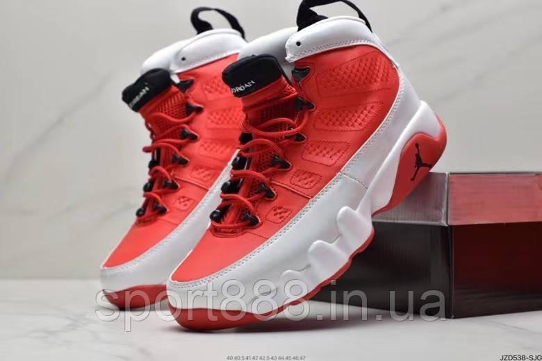 Retro 9 jordans best sale red