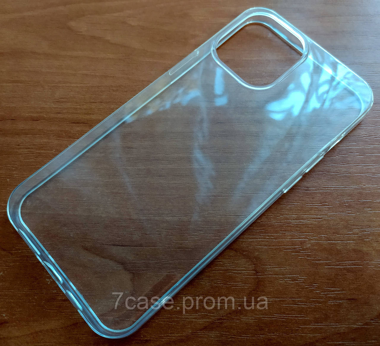 Чохол для iPhone 12 Pro Max силіконовий прозорий