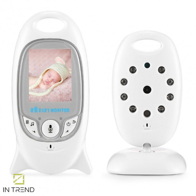 Відеоняня Baby Monitor VB 601 VB601 (оновлення моделі 2023 року — покращений процесор і екран)