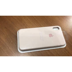 Чохол Apple Silicone Case для iPhone Xs Max Pink Sand