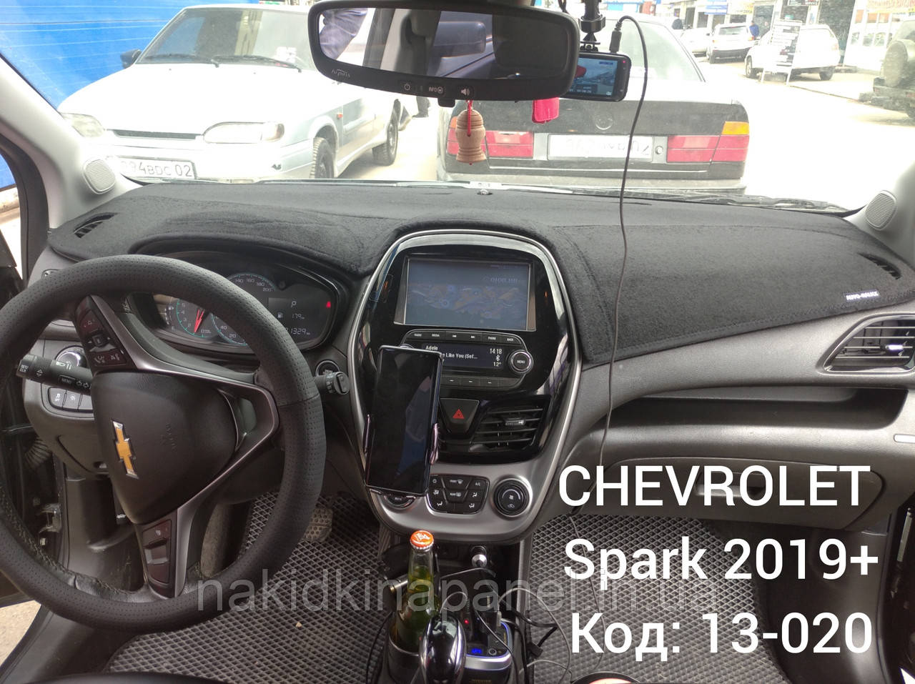 Накидка на панель приладів CHEVROLET Spark, 2019+