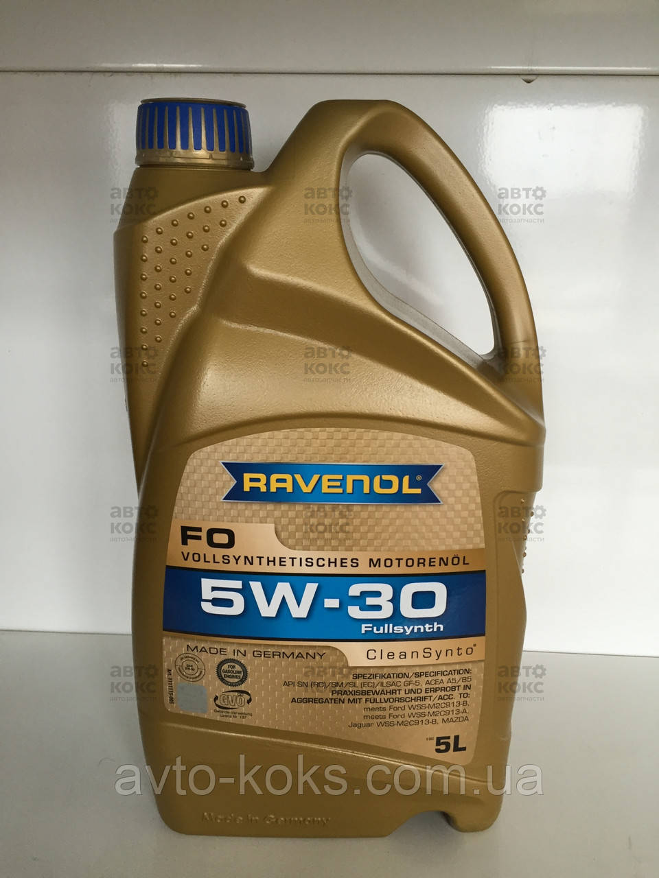 Олива моторна синтетична Ravenol 5W30 FO (5L)