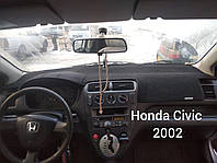 Накидка на панель приборов HONDA Civic, 2001-2003, Чехол/накидка на торпеду Хонда Сивик