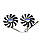 Комплект вентиляторів 95MM FDC10U12S9-C CF1010U12S CF9010H12S XFX RX580 GPU Cooler Fan RX 590 580 570, фото 5