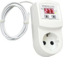 Терморегулятор цифровой для обогревателей РТ-16/П01-К - фото 1 - id-p222358485