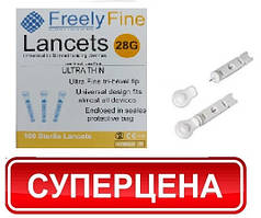 Ланцети для Тест смужки акку чек перформа глюкометр Accu-Chek Performa ланцети 100 шт. Термін 03.2027