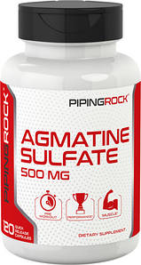 Агматин-сульфат Piping Rock Agmatine Sulfate 500 мг 120 капс.