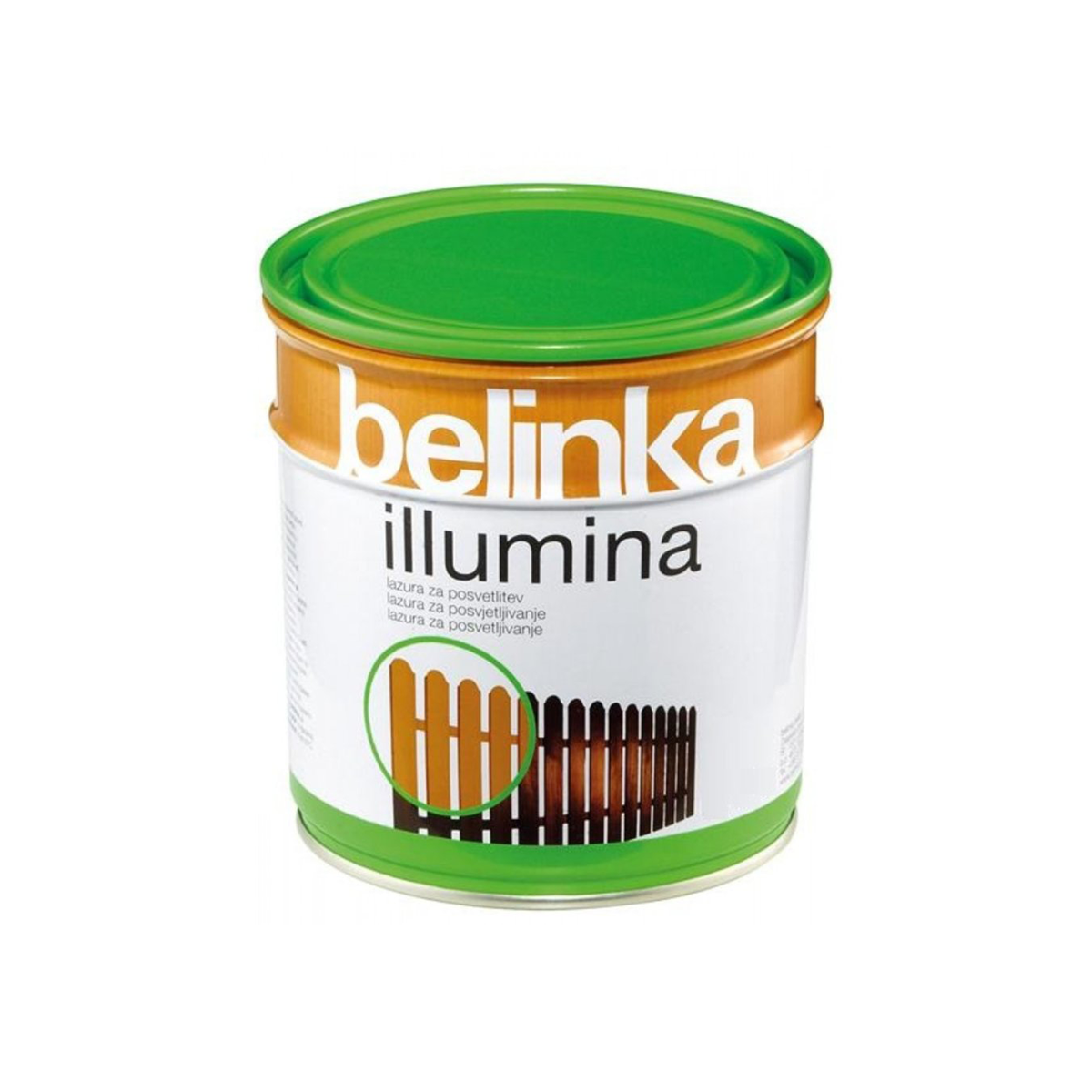 Лазур для дерева Belinka Illumina 0.75л, фото 1
