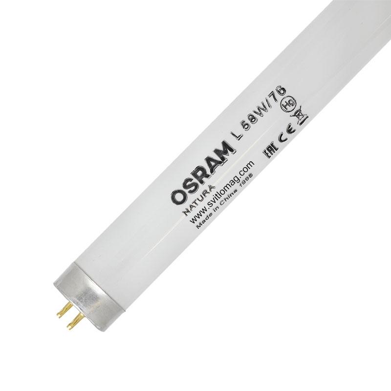 Лампа люмінесцентна для прилавків холодильників L 58w/76 OSRAM NATURAG13, фото 1
