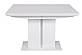 Білий глянцевий розкладний стіл Nicolas Amsterdam 140-183х81см для кухні на одній ніжці в стилі модерн, фото 6