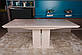 Розкладний стіл Nicolas Amsterdam 140-183х81см слонова кістка для кухні на одній ніжці в стилі модерн, фото 7