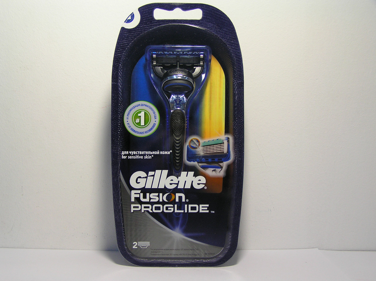 Станок для гоління чоловічий Gillette Fusion Proglide (Жиллет верстат + 2 картриджа ) Оригінал